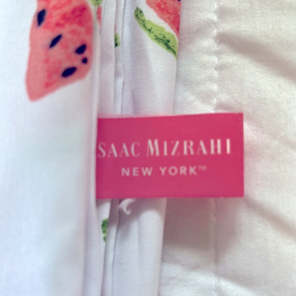 Isaac Mizrahi Twin Flat Sheet - Picture 3 of 4